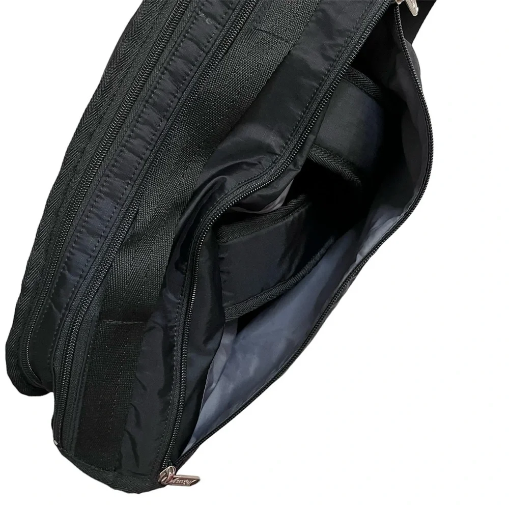 LeSportsac Black Rebecca Convertible Diaper Bag Backpack